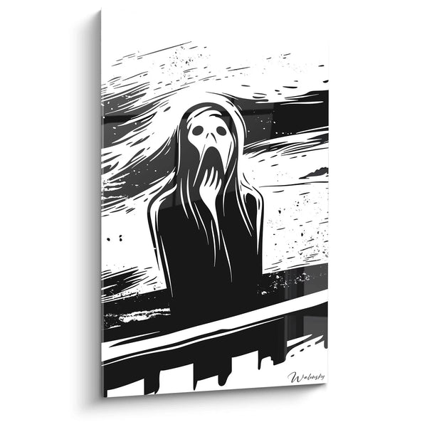 Tableau inspiré par Le Cri de Edvard Munch N°1 – Hommage Artiste Célèbre