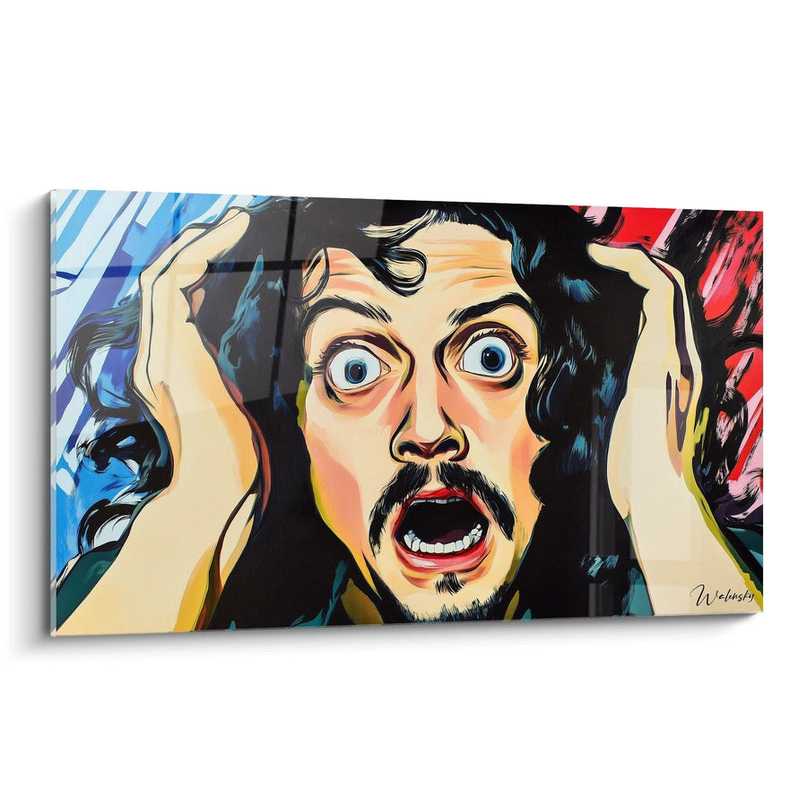 Cuadro inspirado en El Desesperado de Gustave Courbet N°1 – Homenaje a Artista Famoso