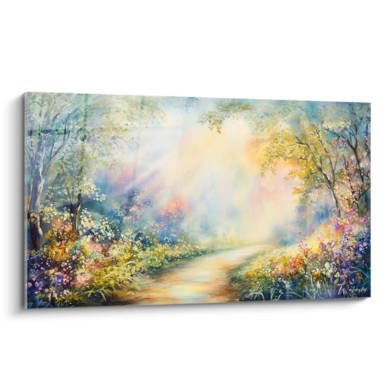 Cuadro inspirado en La primavera de Jean-François Millet N°1 – Homenaje a Artista Famoso
