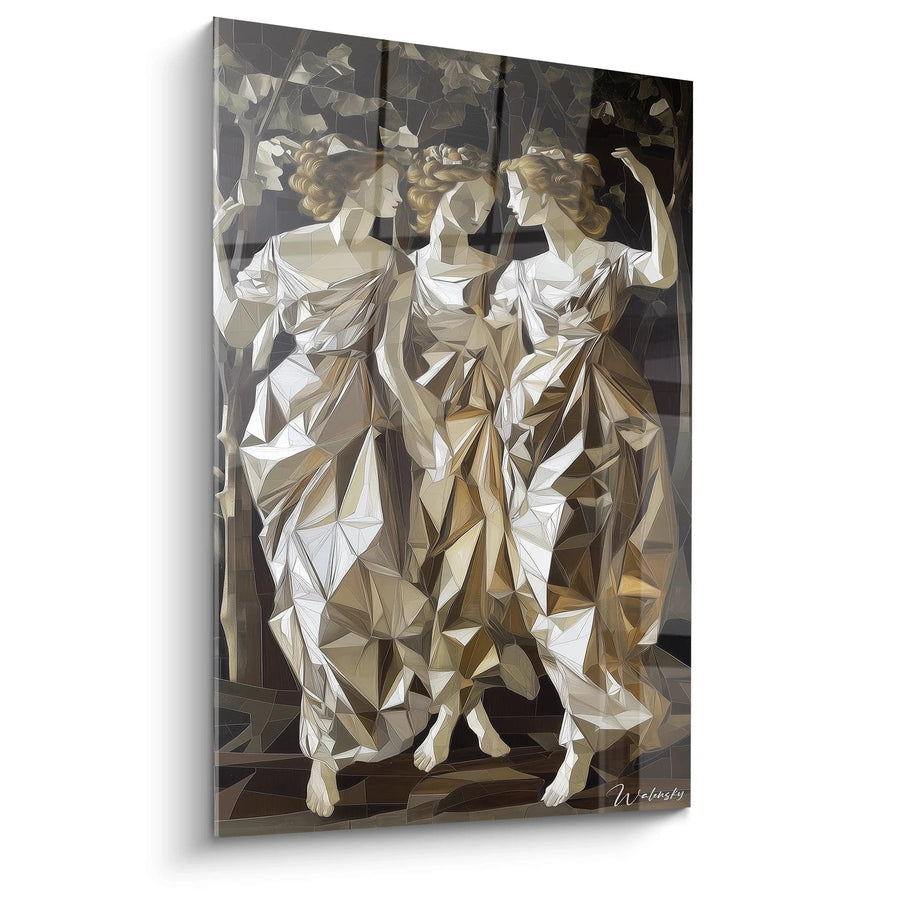 Tableau inspiré par Le Printemps de Sandro Botticelli N°1 – Hommage Artiste Célèbre