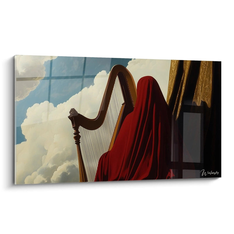 Painting Inspired by The Dream of Ossian by Jean-Auguste-Dominique Ingres No.1 – Tribute to a Celebrated Artist