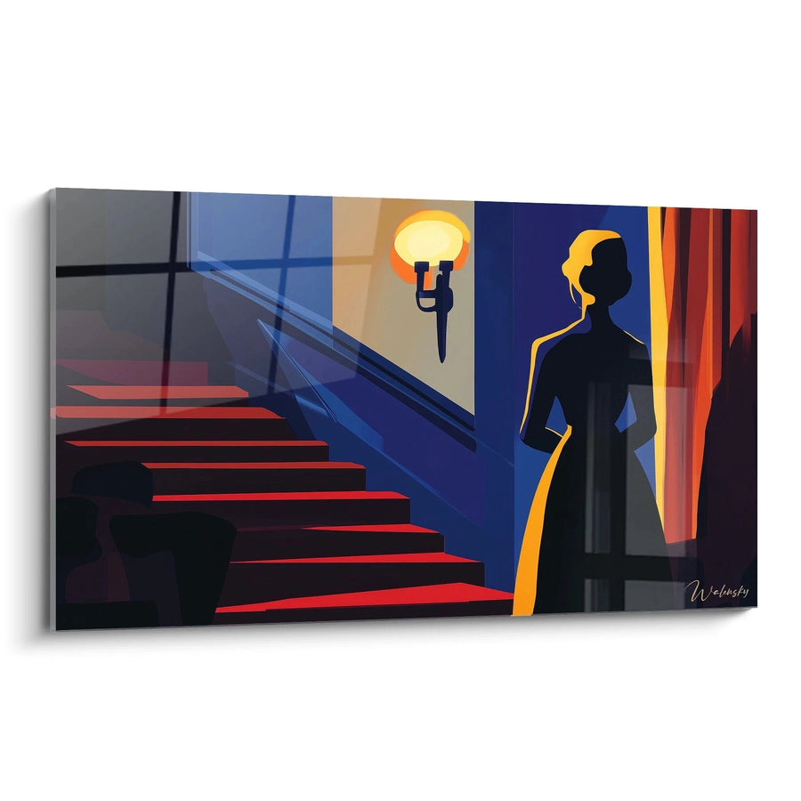 Cuadro inspirado en New York Movie de Edward Hopper N°2 – Homenaje a Artista Famoso