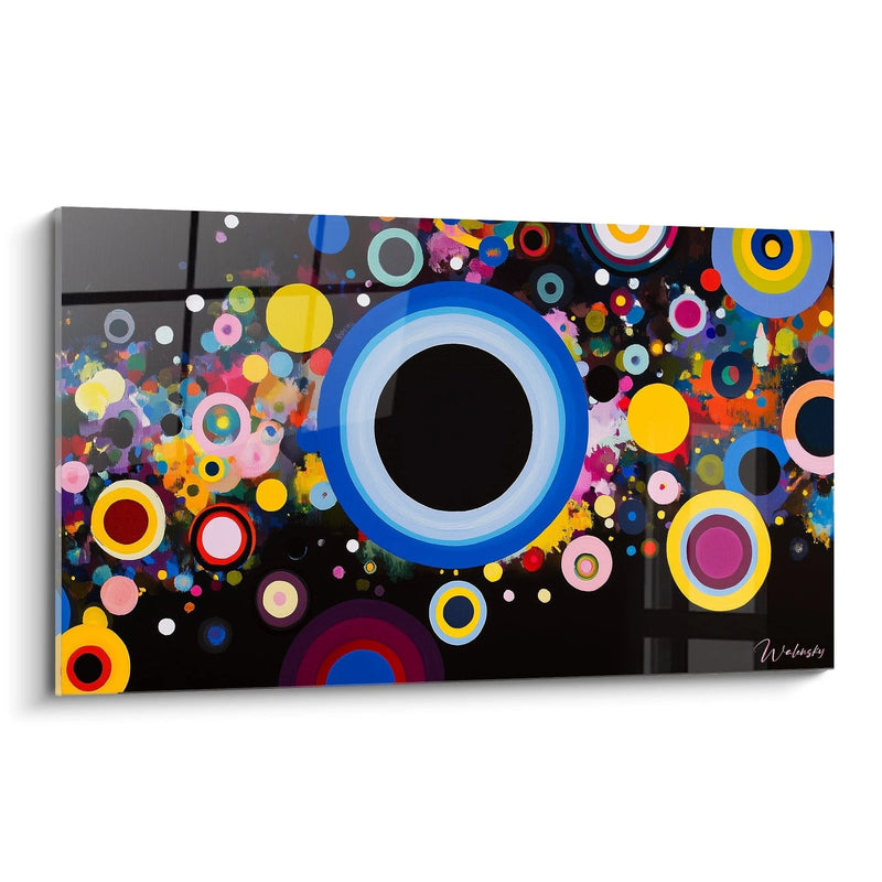 Painting Inspired by Several Circles by Wassily Kandinsky No.1 – Tribute to a Celebrated Artist