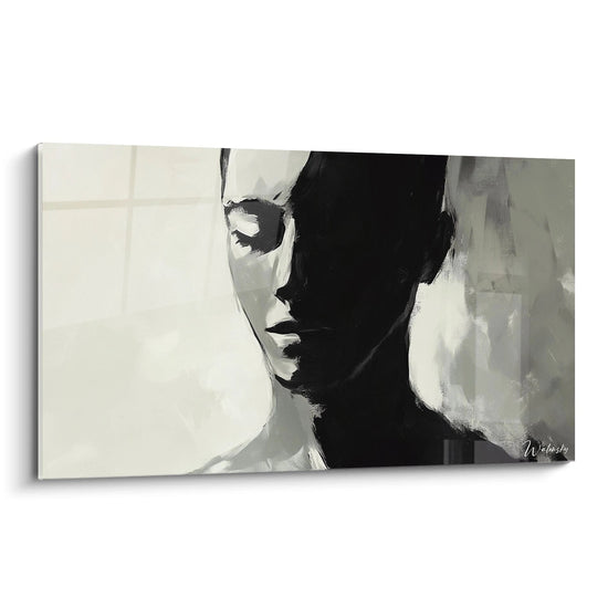 Gemälde inspiriert von Porträt von Paul Guillaume von Amedeo Modigliani Nr. 1 – Hommage an berühmten Künstler