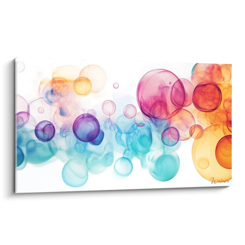 Painting Inspired by Colorful Rhythm by Sonia Delaunay No.1 – Tribute to a Celebrated Artist