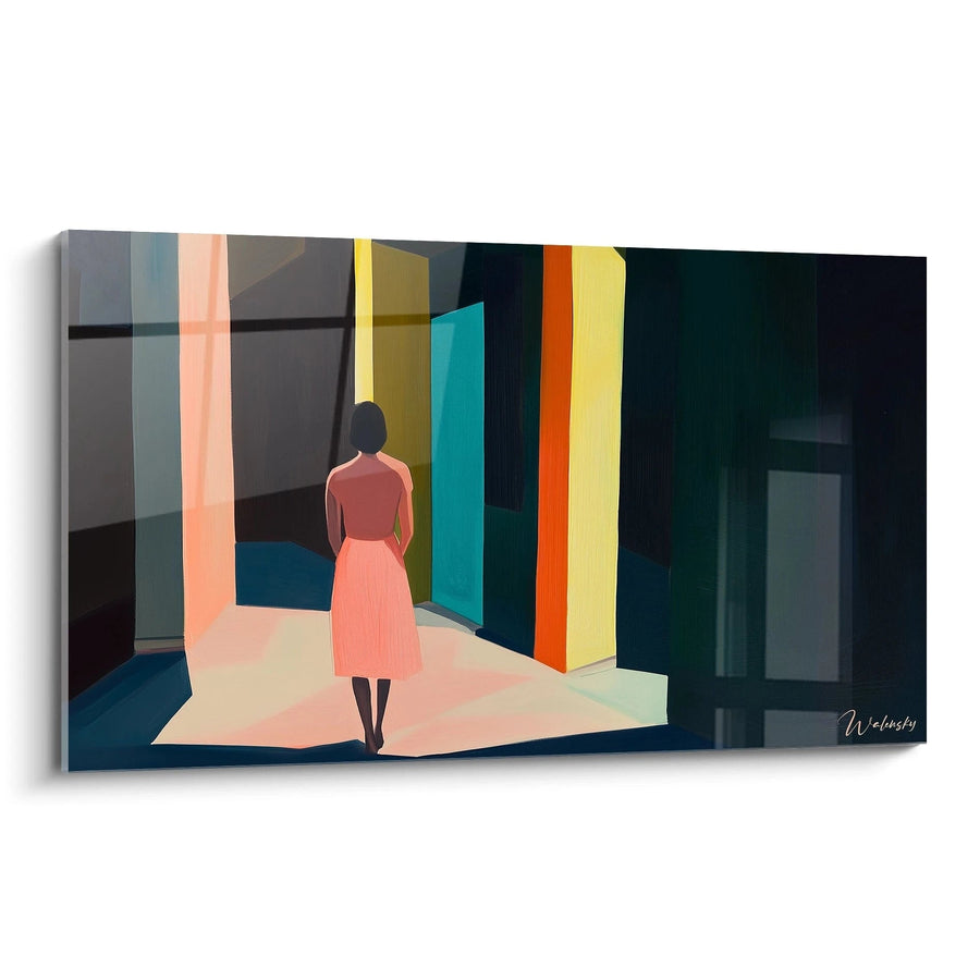 Cuadro inspirado en Summer Evening de Edward Hopper N°2 – Homenaje al Artista Famoso