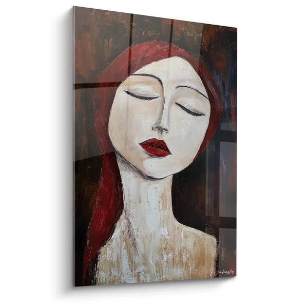 Painting Inspired by Head of Amedeo Modigliani No. 1 – Tribute to Renowned Artist
