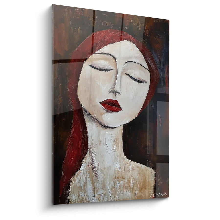 Tableau inspiré par Tête de Amedeo Modigliani N°1 – Hommage Artiste Célèbre