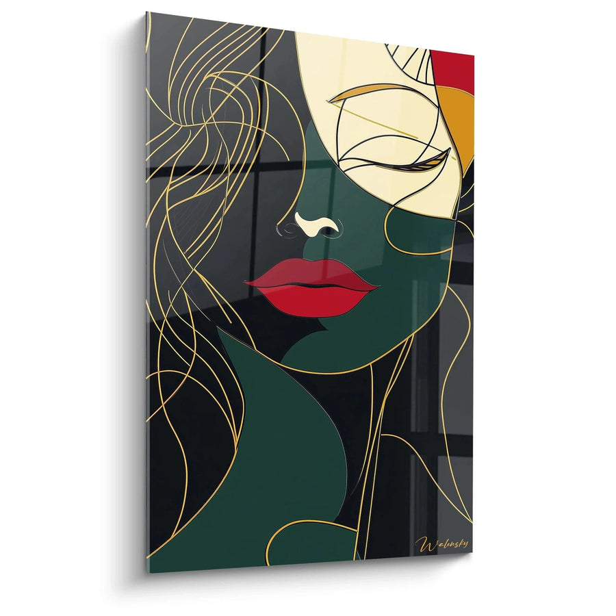 Tableau inspiré par Tête de Amedeo Modigliani N°2 – Hommage Artiste Célèbre