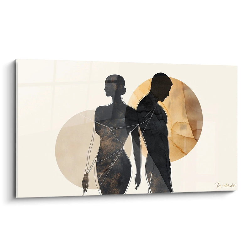 Tableau inspiré par Vénus et Mars de Sandro Botticelli N°1 – Hommage Artiste Célèbre