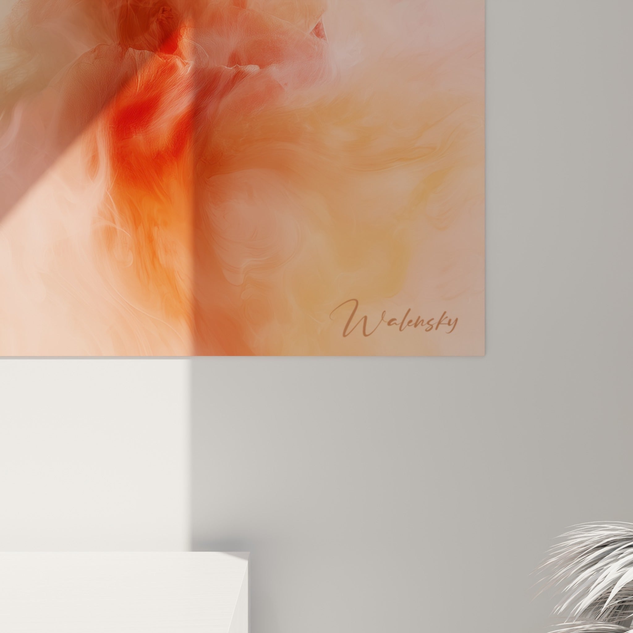 Détail des textures fines de l'iris où le rouge profond et le rose pâle se mêlent en dégradés fumés