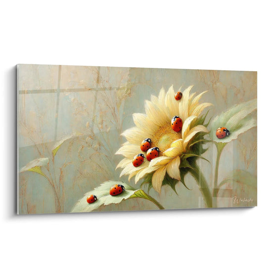 Cuadro Jardín Encantado - Edición Mariquita Animales