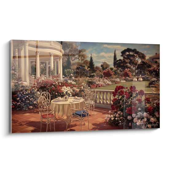Tableau jardin Paix Aristocrate - édition classicisme