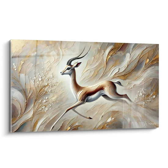 Tableau La Course de la Gazelle - Édition Gazelle Animaux