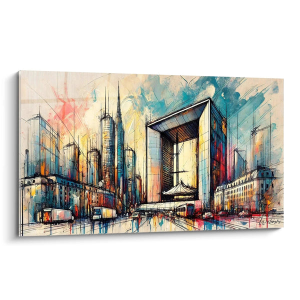 Quadro La Défense N°1 - Edizione Parigi Intorno al Mondo