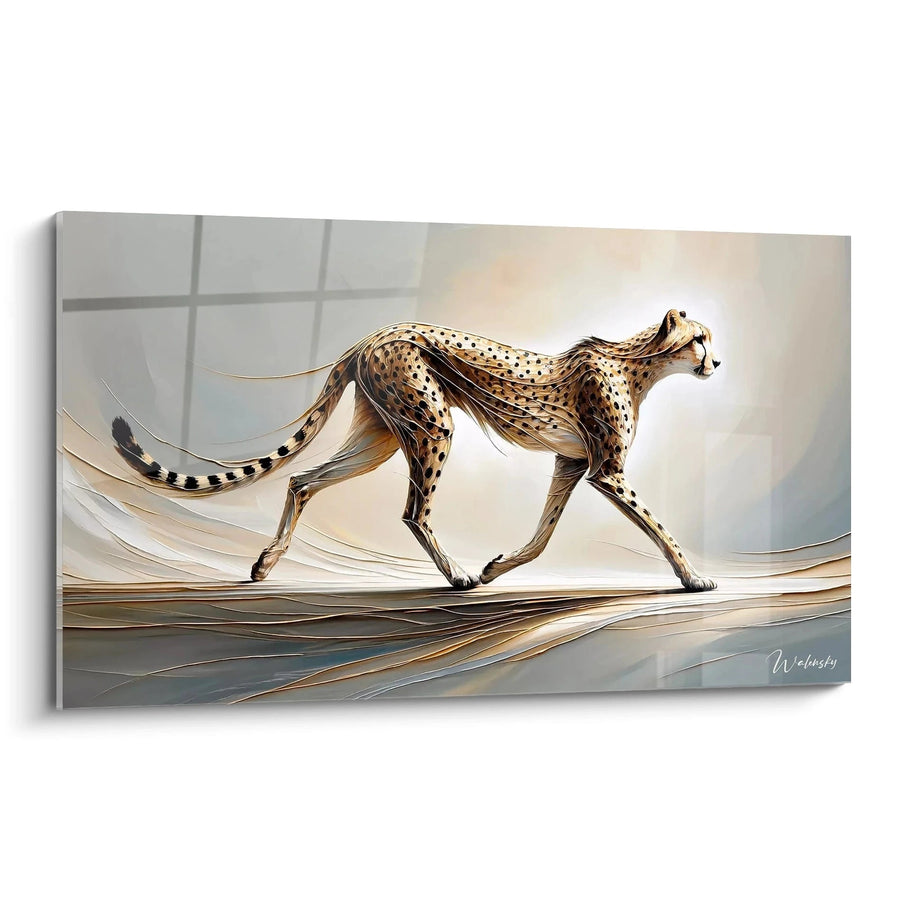 Cuadro La Gracia del Leopardo - Edición Leopardo Animales