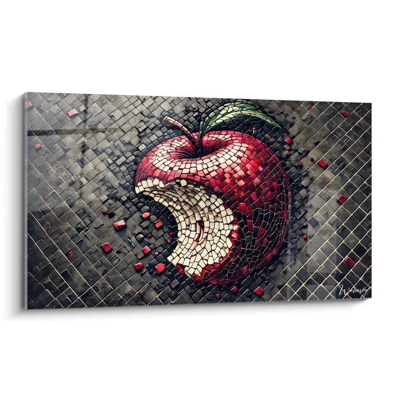 Gemälde Die Sündenmarke - Mosaikkunst Street Art Edition