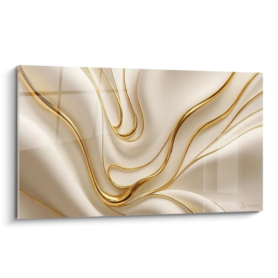 Tableau La soie du murmure -Édition Relief Abstrait