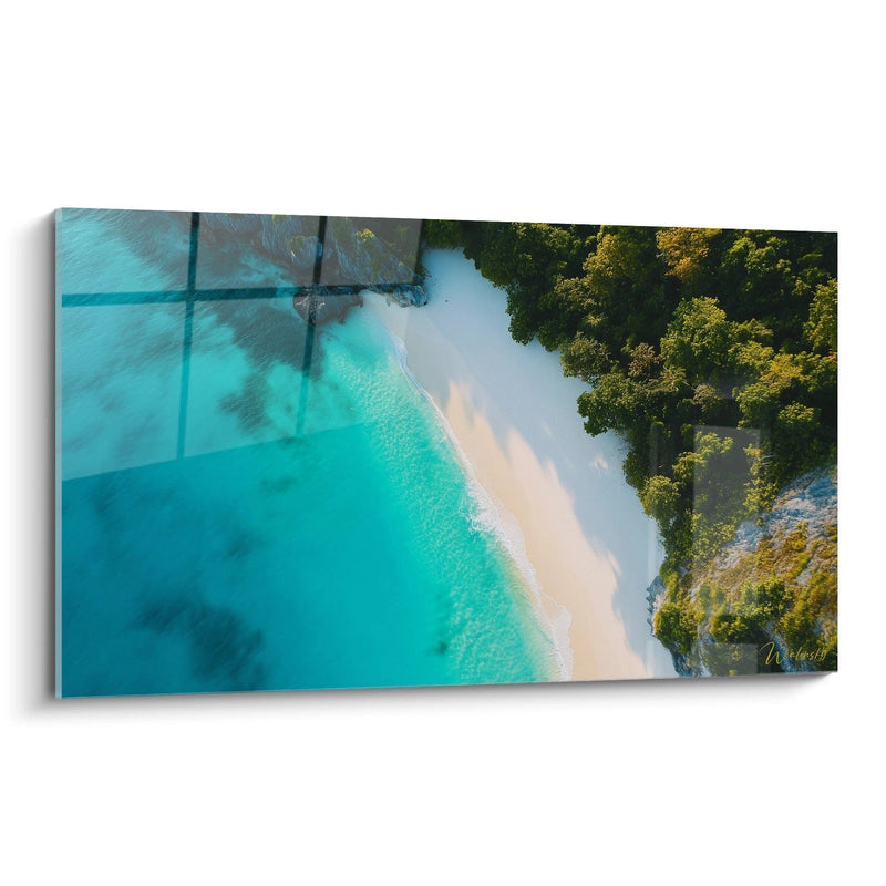 Gemälde Geheime Lagune - Strand Edition