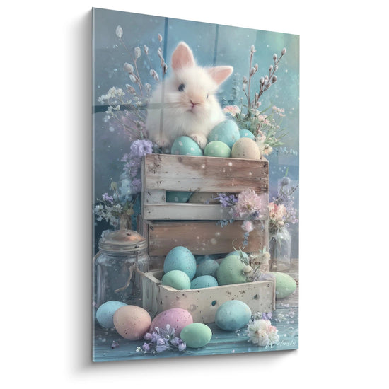 Cuadro Conejo Inocencia Ojos Dulces - edición pascua