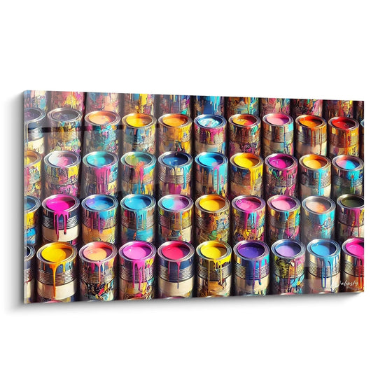 Wall Art L'Art en Boîte - Pop Art Abstract Edition