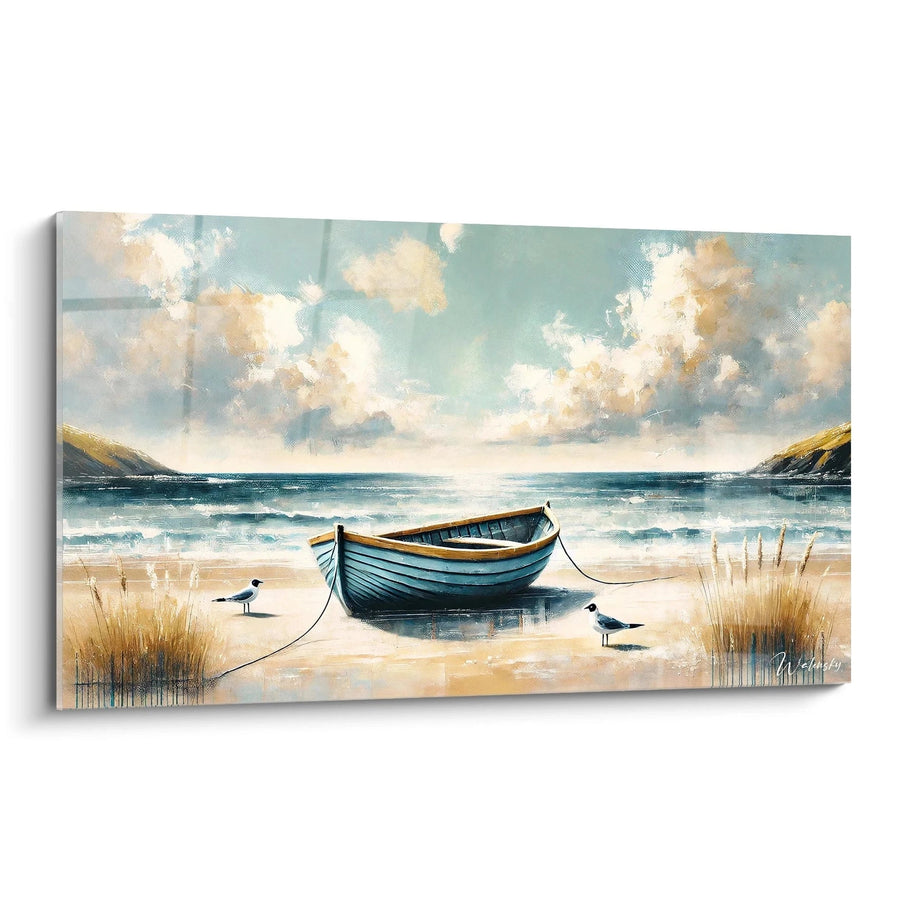 Cuadro La Espera de las Olas - Edición Paisaje Marino