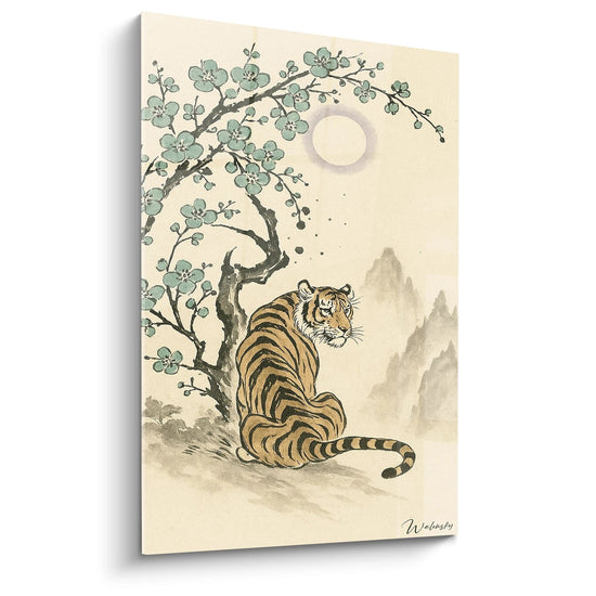 Tableau L’Attente Sauvage -Édition Chinois Asia