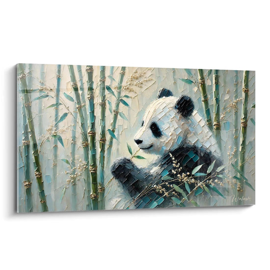 The Panda's Garden Painting - Giant Panda Animals Edition