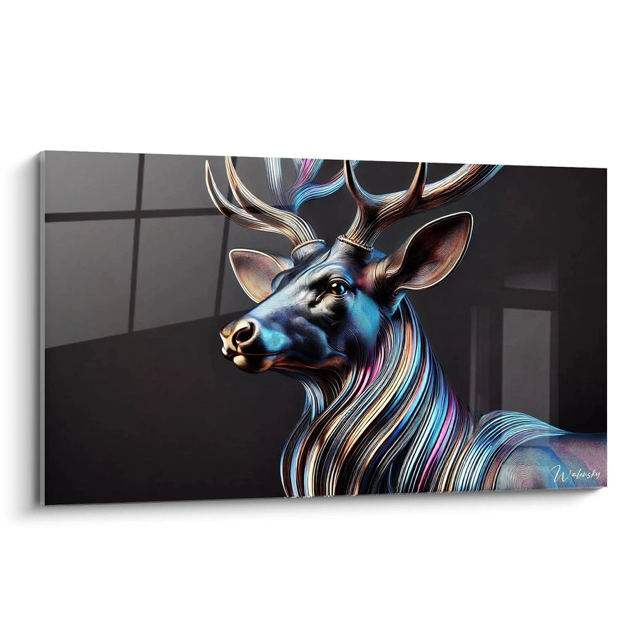 Cuadro La Elegancia del Ciervo - Edición Animales