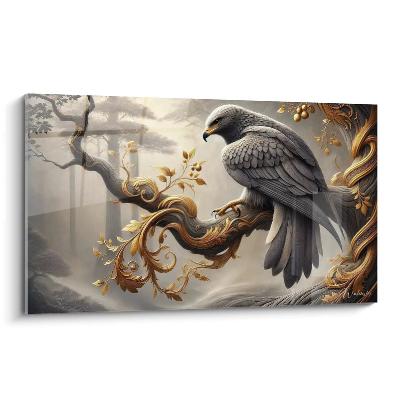 The Sky's Emblem Painting - Eagle Wildlife Edition