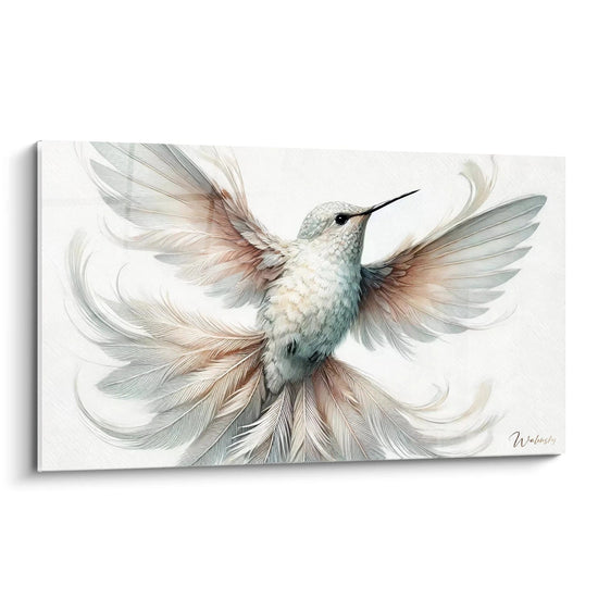 Schilderij Vlucht van Genade - Colibri Dieren Editie
