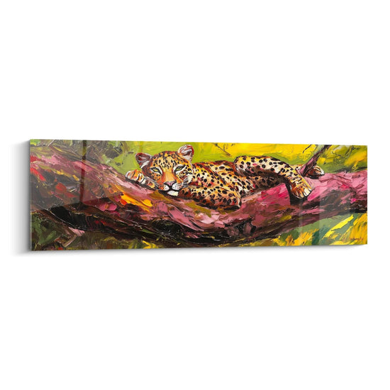 Leoparden-Gemälde Sonnenflek - Panthera-Edition - Walensky