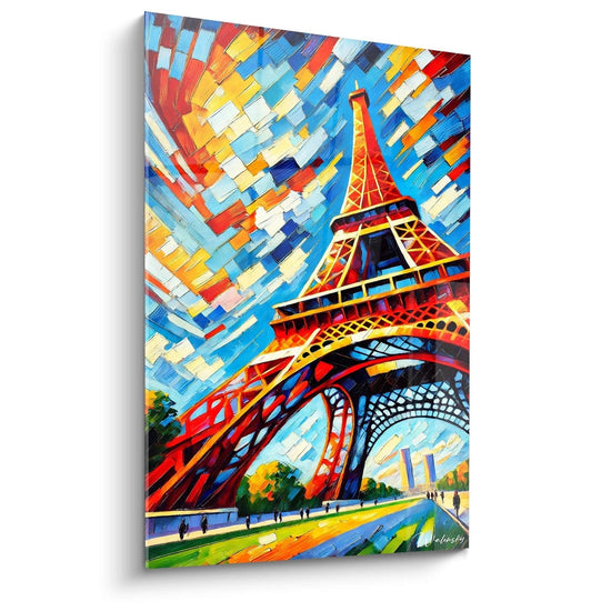 Quadro I Colori della Città - Edizione Fauvismo Astratto