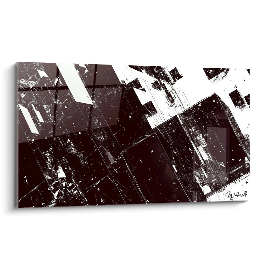 Cuadro Las Ruinas del Tiempo - Edición Futurismo Abstracto