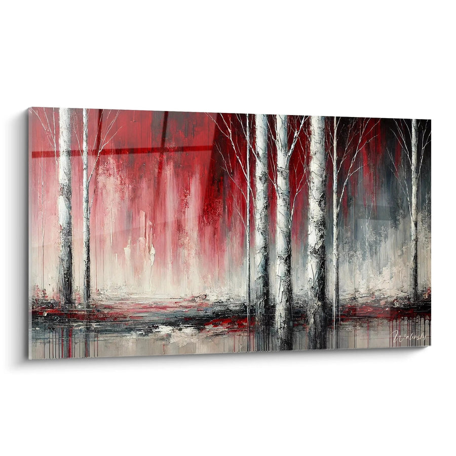 Cuadro Las Venas del Invierno - Edición Artística Abstracta
