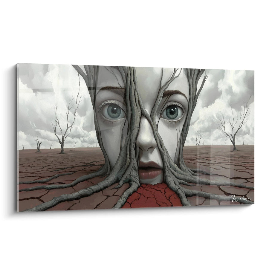 Cuadro Los Ojos de la Tierra - Edición Surrealismo Abstracto