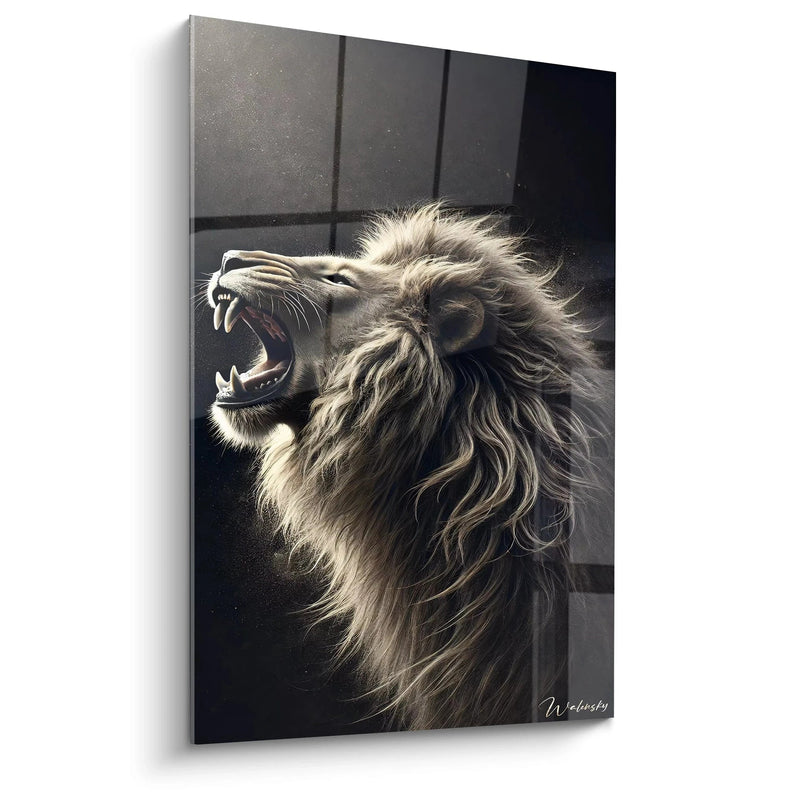 Gemälde Der Geist des Löwen - Löwen-Tier-Edition