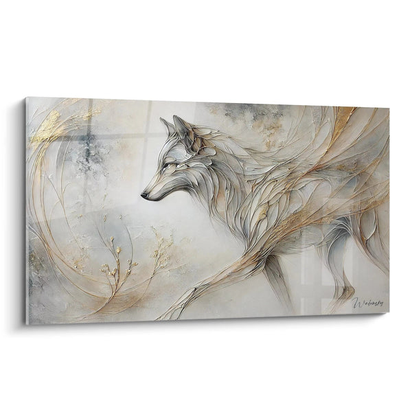 Cuadro El Espíritu del Viento - Edición Lobo Animales