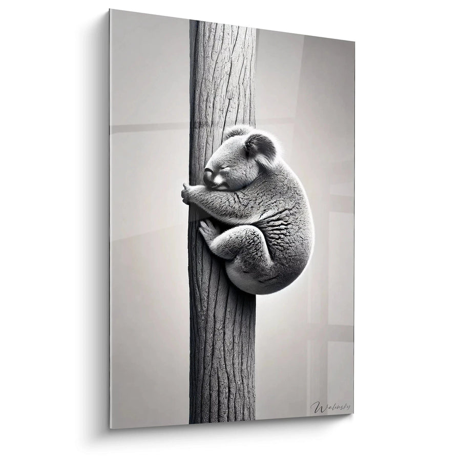 Cuadro El Abrazo del Koala - Edición Koala Animales