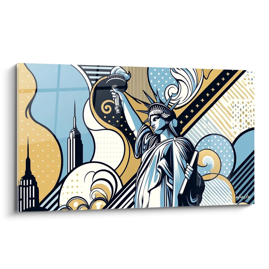 Cuadro Liberty Vibes - Edición Retro