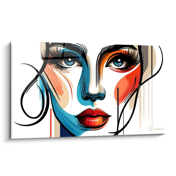 Tableau Lignes et Couleurs - Édition Rétro