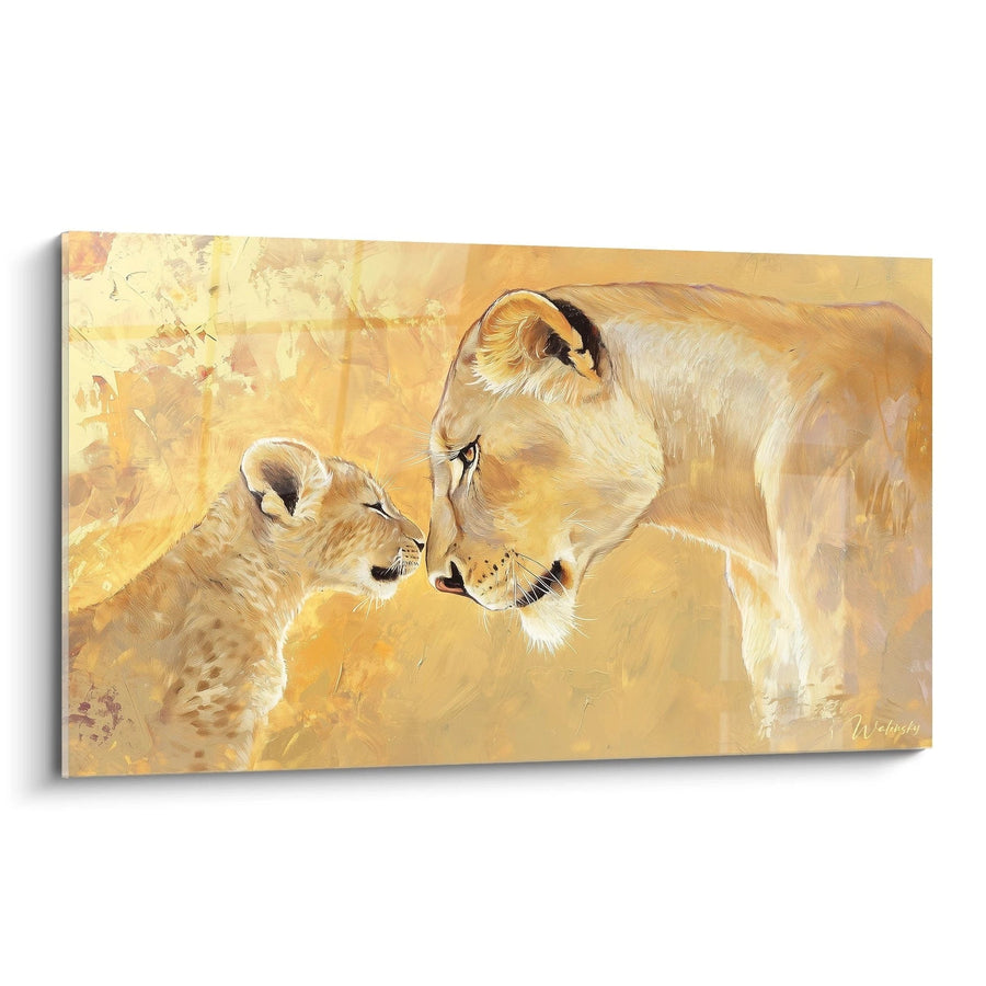 Tableau Lionne Lien éternel - édition lion