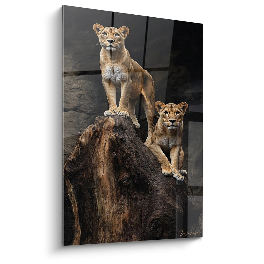 Tableau lionne N°4 - Edition Animaux