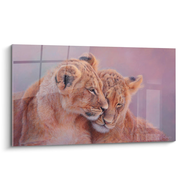 Diptíco de Leones de Cobre en Ternura - Complicidad Salvaje - Edición León