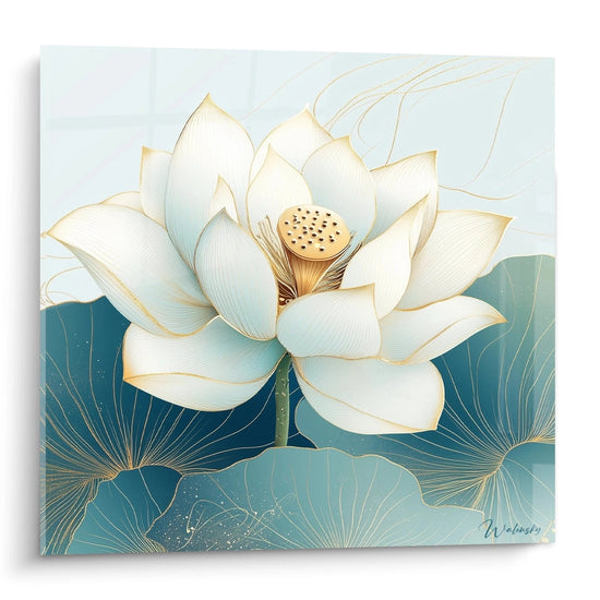 Lotus Flower Floating Soul Painting - Lotus Flower Edition