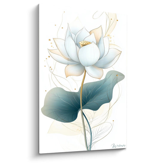 Lotus Flower Eternal Grace Painting - Lotus Flower Edition