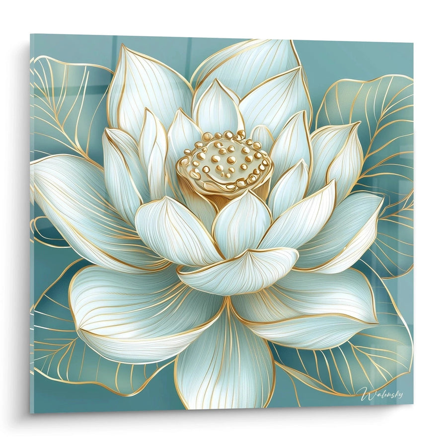 Tableau Lotus Paix intérieure - édition fleur de lotus