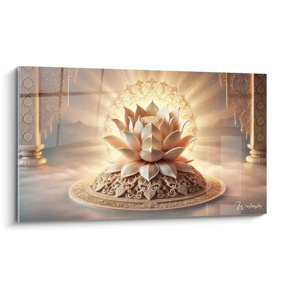 Tableau Lotus Sacré - Édition Zen