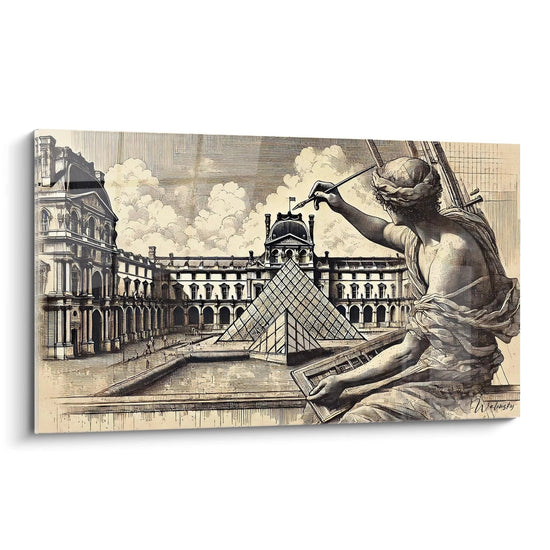 Quadro Louvre N°2 - Edizione Parigi Intorno al Mondo