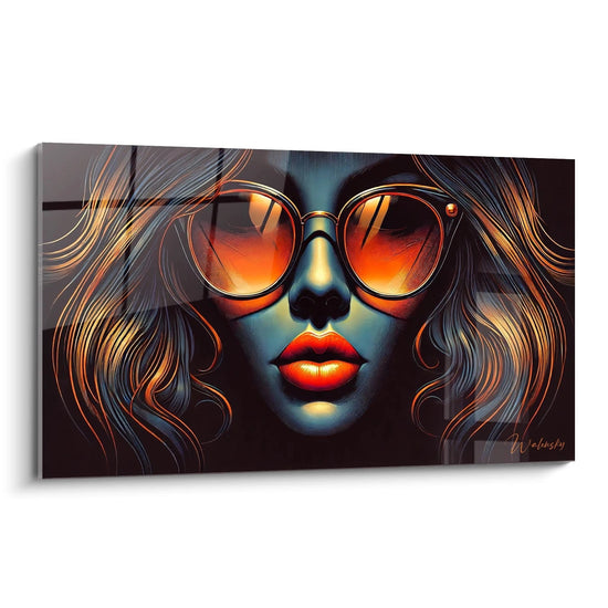 Night Glow Artwork - Retro Edition